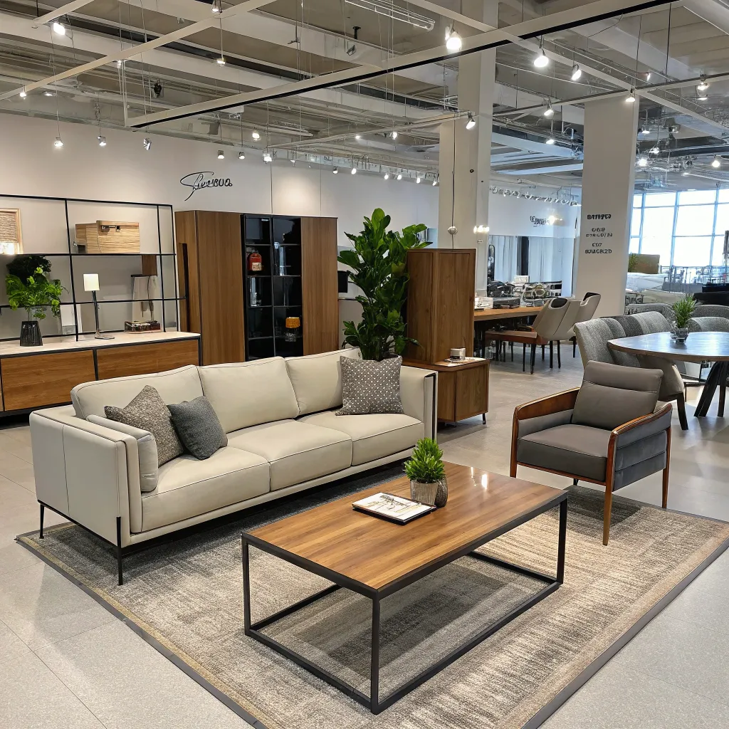 Modern Designer Furniture Display